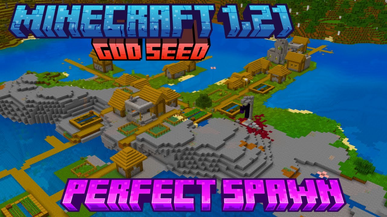 🔥 Perfect Minecraft seed for 1.21 bedrock edition | God seed - YouTube