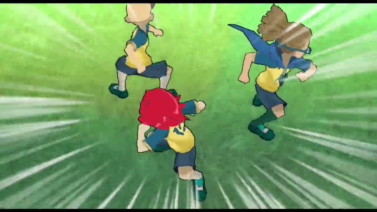 Inazuma Eleven Go Strikers 2013 Wii Team PZ01 vs Inazuma Legend Japan Harder