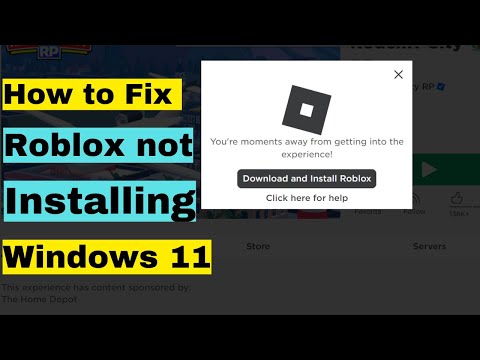 How to Install ROBLOX on Windows 11 