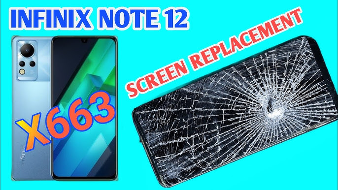Buy Now LCD with Touch Screen for Infinix Note 12 - Blue display glass  combo folder