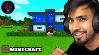 Create a beautiful house 🏡🏡..... Minecraft gameplay