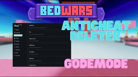 BEST BEDWARS 2025 SCRIPT RUST | MOBILE SUPPORT | GODMODE INVISIBLE AC BYPASS