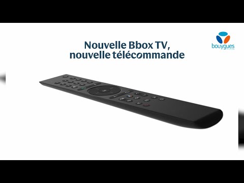 Télécommande du décodeur TV Bbox 4K HDR, dernière génération | Bouygues Telecom