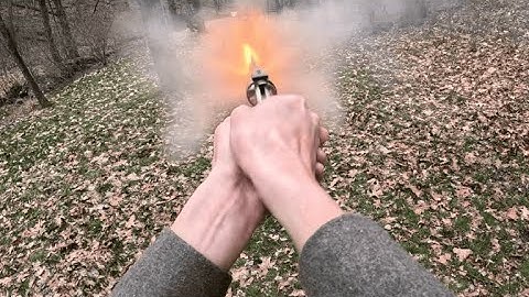 Smith & Wesson Break Action DA .38 3rd Model First Person POV