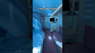Crew Cabin Tour!!! #cruiseship #crewlife #singer #actor #disney #roomtour
