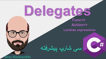 C# Advanced - Delegates- آموزش پیشرفته زبان برنامه نویسی سی شارپ - دلگیت - لامبدا اکسپرشن