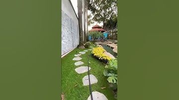 #zionsHCM lắp đặt hệ thống tưới tự động cho sân vườn nhà thờ tại TP.HCM #zions #sanvuon #hocakoi