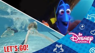 Healthy Living  | Let's Go | Swimming with Dory #1 |  Disney Arabia