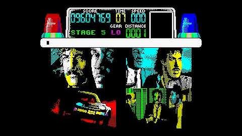 Chase HQ - ZX Spectrum Game Ending