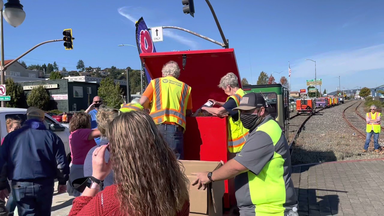 Pacific Railcar Operators (PRO) NARCOA Speeders to Coos Bay Oct 2021