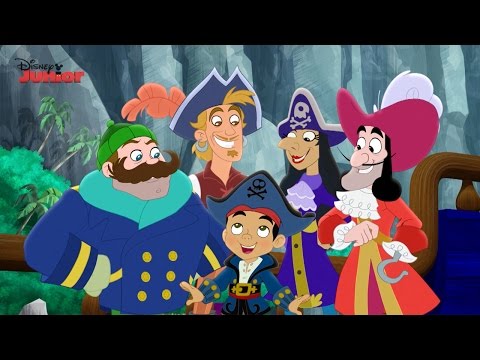 Jake and the Never Land Pirates | Captains Unite Song | Disney Junior UK