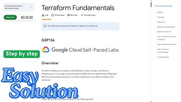 Terraform Fundamentals | #GSP156 | #qwiklabs | #arcade | #solution | #arcadelabs