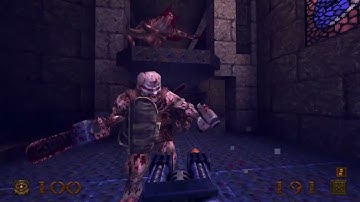 Quake - Episode 2 Mission 2: The Ogre Citadel (Hard)