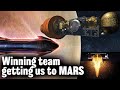 Putting Starship and a SpaceX Colony on Mars with new tech, a winning team, and an ancient moon.