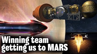 Putting Starship and a SpaceX Colony on Mars with new tech, a winning team, and an ancient moon.