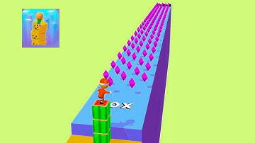 CUBE SURFER 🎊🐶🎀 Walkthrough Gameplay Tutorial Levels 27-28