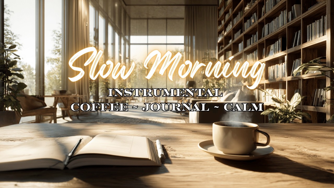 Slow Morning Coffee Music | Calm & Peaceful Start to Your Day (No Lyrics) | The Hearts Hello