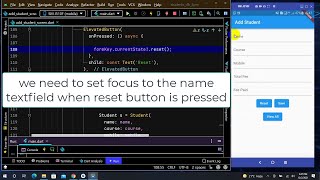 Flutter : how to use focusNode property on TextFormField