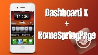 Dashboard X | Cydia Tweak: add widgets to your springboard!