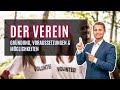 Der verein  grndung voraussetzungen  mglichkeiten