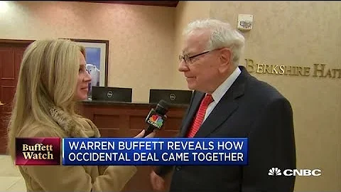 Warren Buffett reveals how the Occidental deal cam...