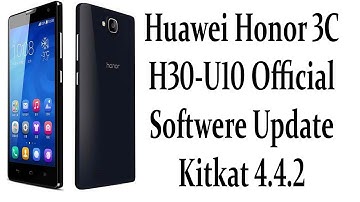 Huawei Honor 3C Official H30-U10 Software Update Kitkat 4.4.2 With SD Card Part-2