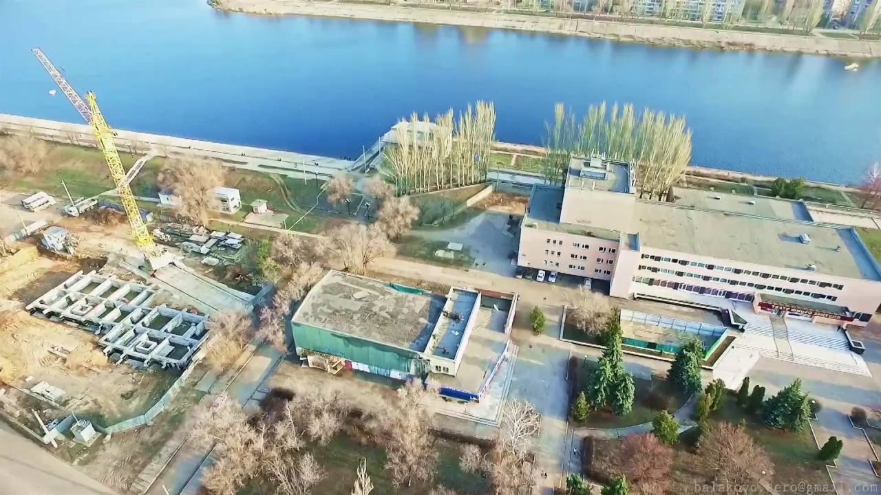 Весна 2016 в Балаково с высоты птичьего полета - YouTube