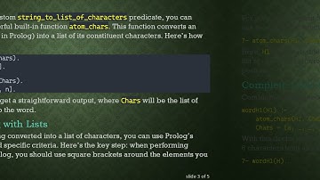 Mastering Pattern Matching with Lists and Strings in Prolog