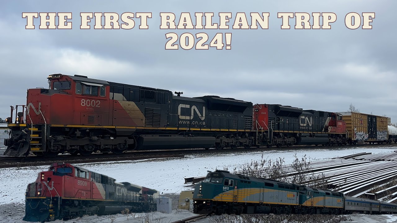 (Mixed And Highspeed Madness) The First Railfan Trip Of The Year To ...