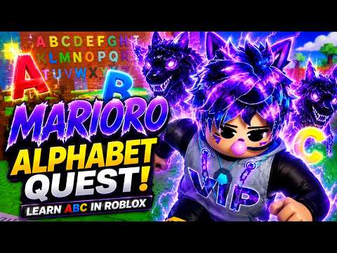 Can Marioro Collect the Whole Alphabet? 🔤 | Collect The Alphabet Roblox
