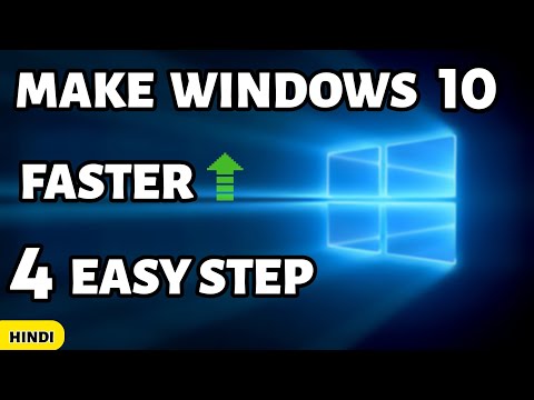 Make Your WINDOWS 10 Faster 2022 - 4 Ways *BOOST SPEED AND INCREASE PERFORMANCE*?