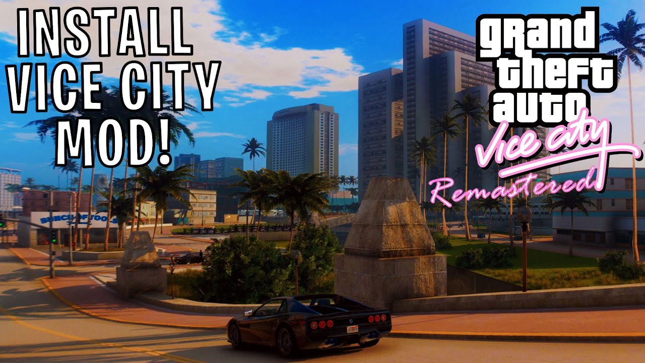 Grand Theft Auto 5 Mod Remasters GTA: Vice City