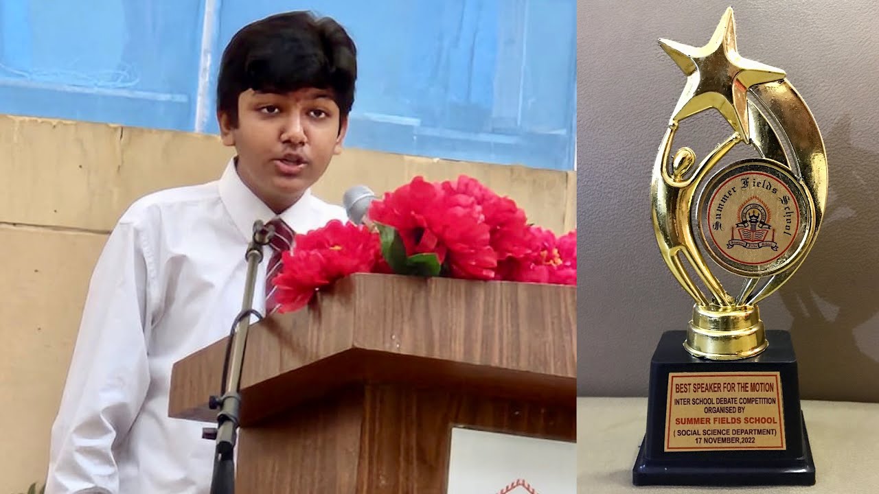 Saion Gupta Awarded Best Speaker For The Motion Inter School Debate saion-gupta-awarded-best-speaker-for-the-motion-inter-school-debate