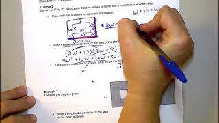 Multiplying Binomials (Pt 2 - Rectangle Problems)