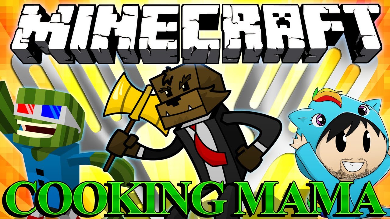 BRAND NEW Minecraft COOKING MAMA Rage Mod w/ Bashur and BillWarlow