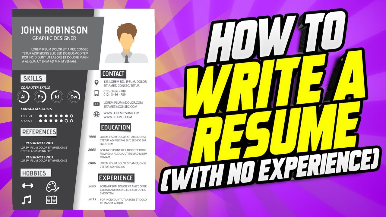 how to make a resume in under 5 minutes