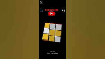 1x3x3 amazing cube algorithm 🤩👍 #short #KING OF CUBE (2022)