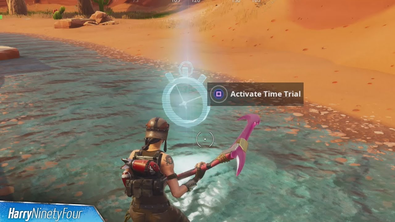 Walk Through Fortnite Lachy Time Trials Fortnite Battle Royale All Timed Trials Locations Guide Walkthroughs Season 5 Challenge Youtube