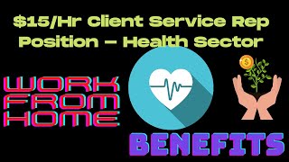 CIOX Health | $15 Per Hour | Entry Level Job | Make Money Online | Work From Home Job