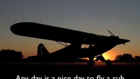 Looping in a Piper Cub