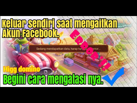 Error' tidak bisa login FB? begini biar bisa | HIGGS DOMINO