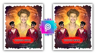 Hyderabad model photo editing in PicsArt Trending photo editing in telugu tutorial 2023