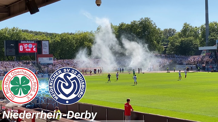 SC Rot-Weiß Oberhausen vs. MSV Duisburg | erneut über 6.000 MSV Auswärtsfans beim Derbysieg