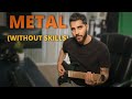 Write a metal song in 4 steps easy mode