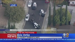 Eric ortiz with the la county sheriff's department gave an update on
shooting that happened at saugus high school in santa clarita.