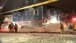Rouyn-Noranda Un Incendie Jette 11 Personnes À La Rue