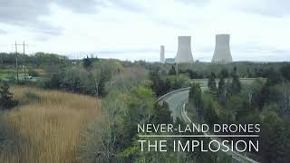 Somerset cooling towers implosion