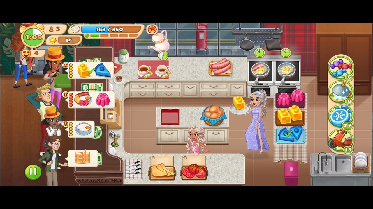 Cooking Diary: Circus Star: Royal Breakfast Restaurant. Level 2