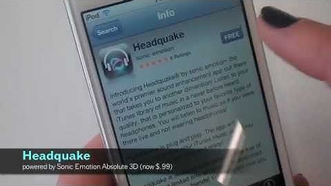 Headquake iPhone App How It Works with Demo