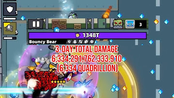 Survivor io | Enders Echo | Bouncy Bear | 3-Day Total Damage 6.334Q